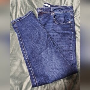 Kancan Curvy High Rise Dark Skinny Jean Size 14